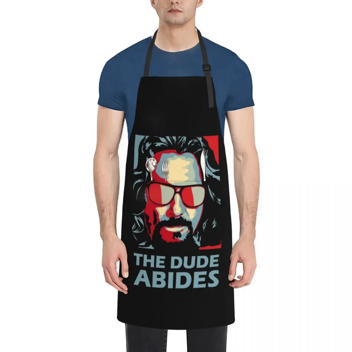 

The Dude Abides Man Apron Chef Accessories For Kitchen Apron