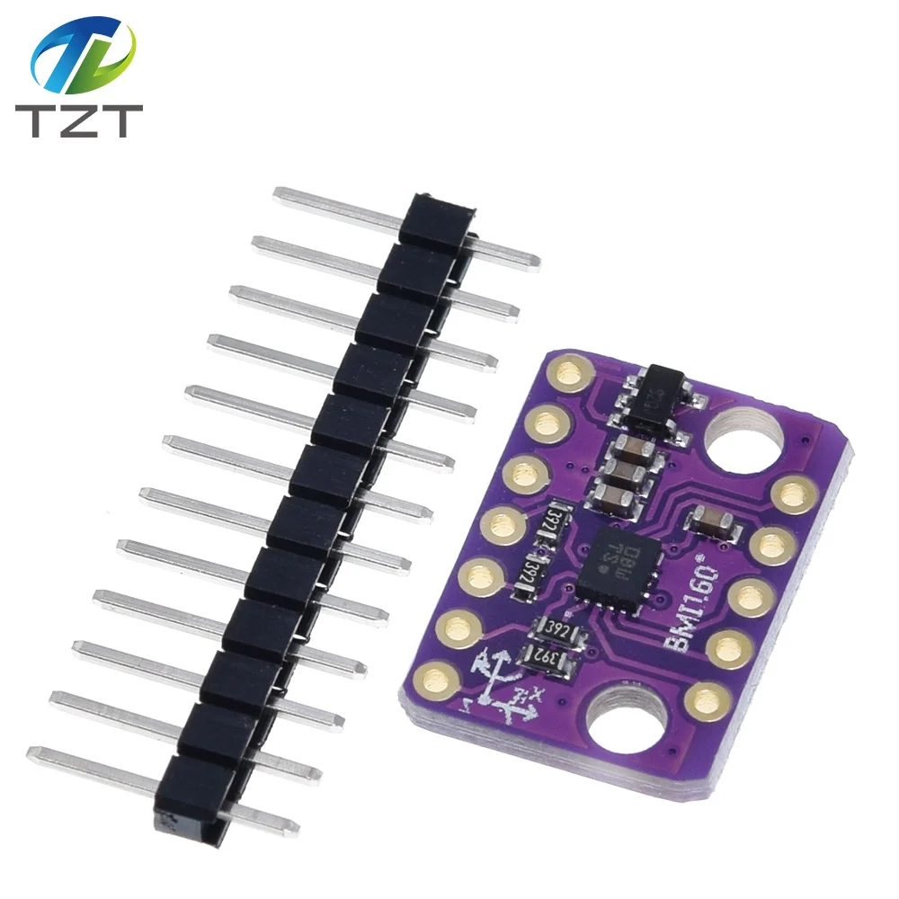 MH-ET LIVE BMI160 GY-BMI160 6DOF 6-axis Rate Gyro Gravity Accelerometer Sensor Module IIC I2C SPI Communication Protocol 3-5V