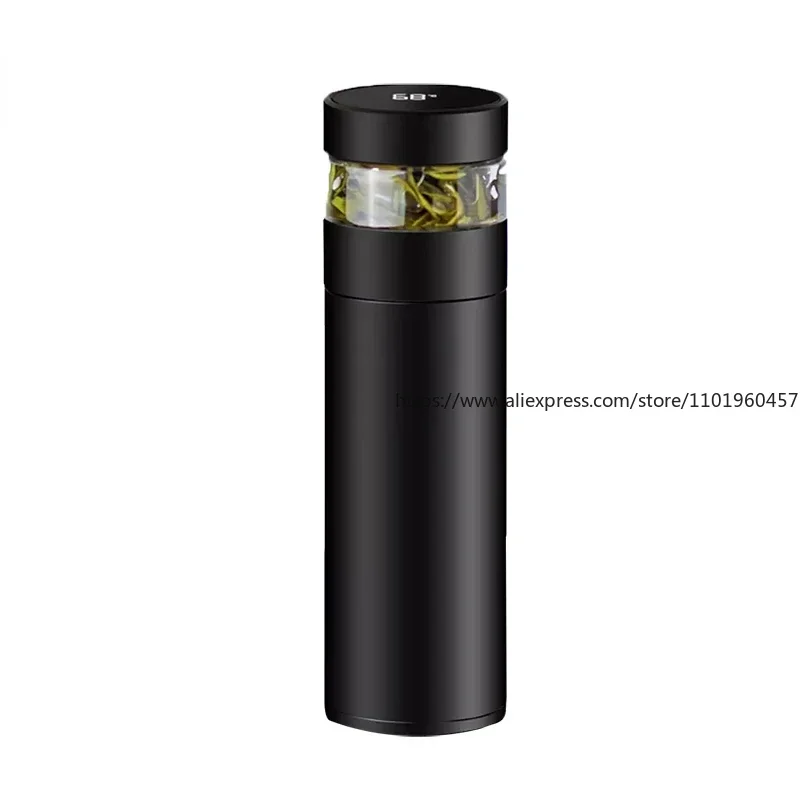 304 Inner Insulated Cup Intelligent Tea Water Separation Stainless Steel High-end Office Tea Making Cup