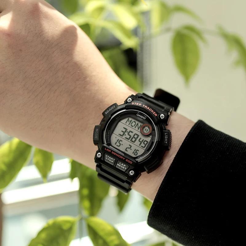Casio watch for men fitness pedometer the new digital multi-function sports Waterproof watch relogio WS-2100H-1A
