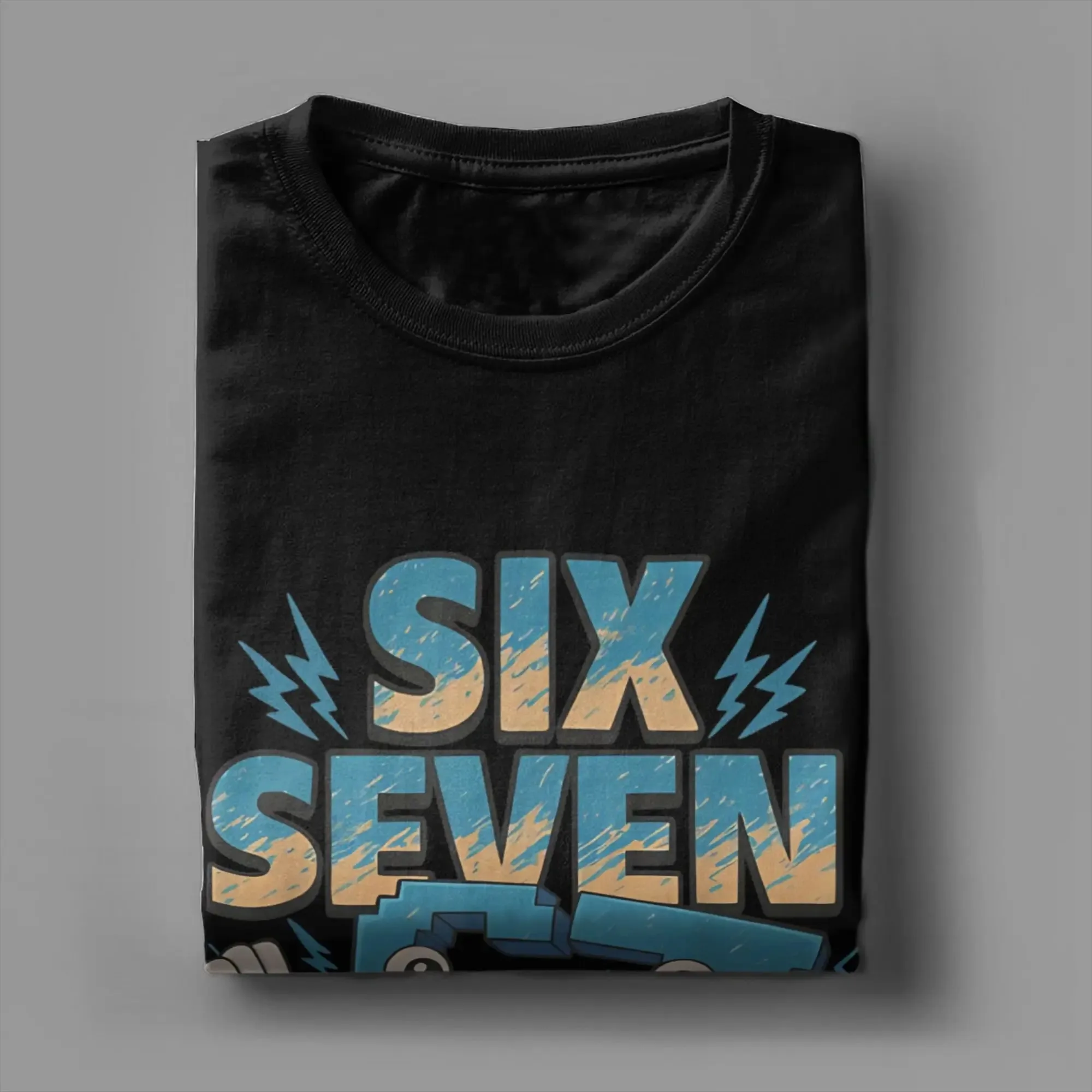 البط البري الدماغ روت قميص 67 ستة SevenFunny Gamer ميمي للبنين المتضخم تي شيرت 6-7 مضحك الإيطالية Brainrot الألعاب Y2k قائلا المحملة #4