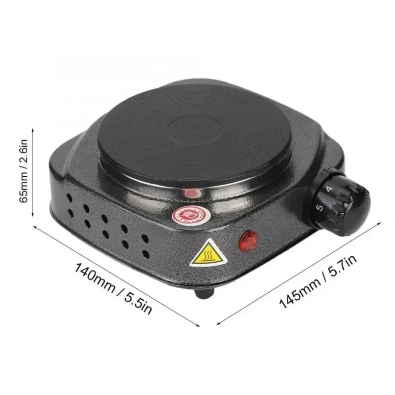 

New Mini Electric Stove Coffee Heater Plate 500W Multifunctional Home Appliance Kit