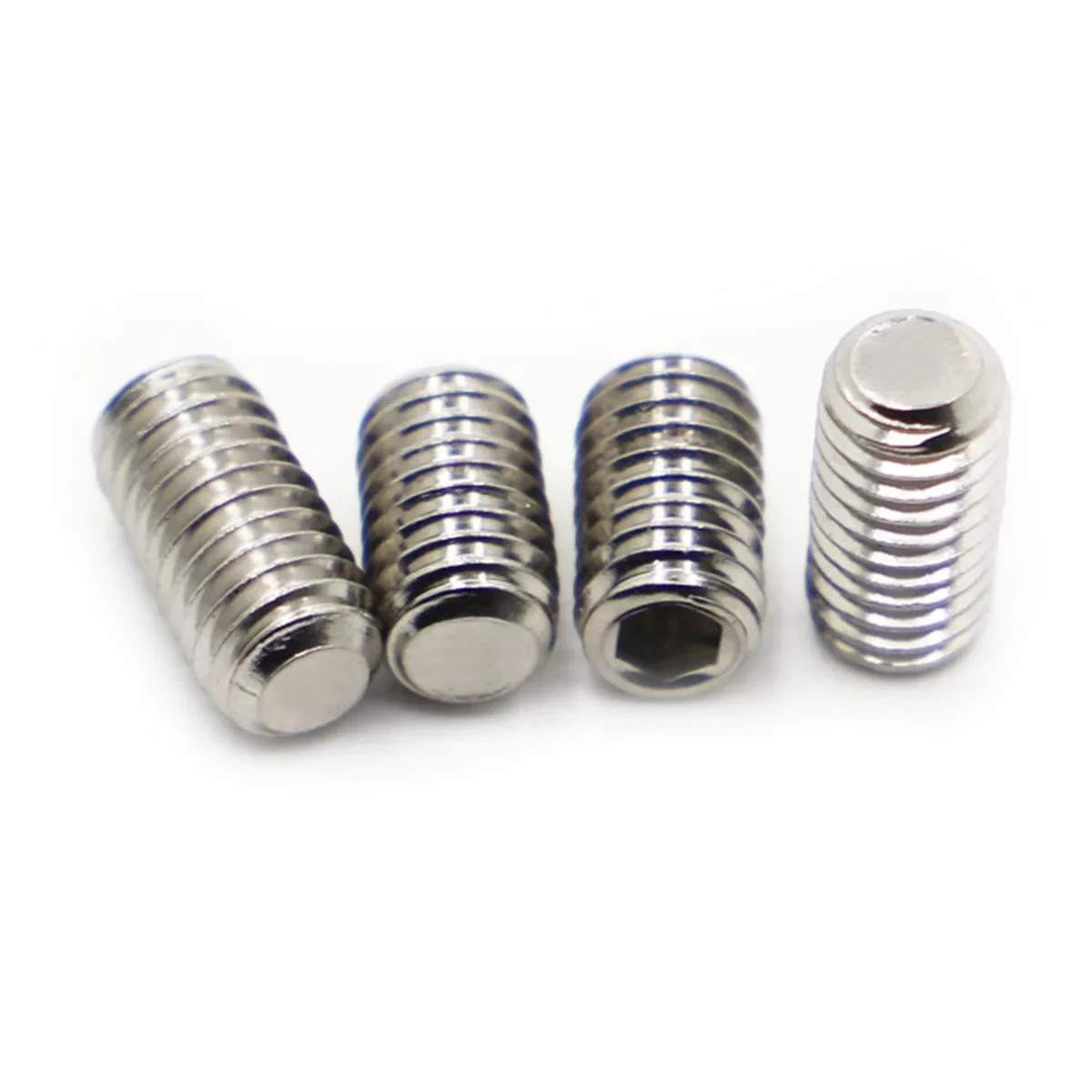 M1.6 M2 M2.5 M3 M4 M5 M6 M8 M10 M12 M16 304 Stainless Steel Allen Hex Hexagon Socket Cup Point Grub Set Screw Bolt DIN916