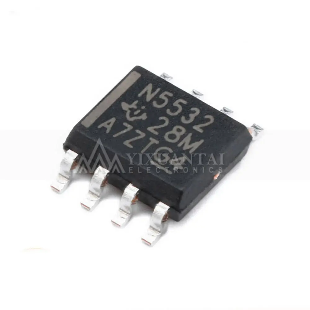 10pcs/Lot  NE5532AD8R2G N5532  NE5532D8R2G NE5532 N5532 5532  NE5534ADR2G 5534A 5534【IC OPAMP GP 10MHZ 8SOIC】New