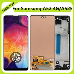 AMOLED A52 4G A525 LCD Display Screen For Samsung Galaxy A52 SM-A525F A525M LCD Display with Touch Screen Digitizer Assembly