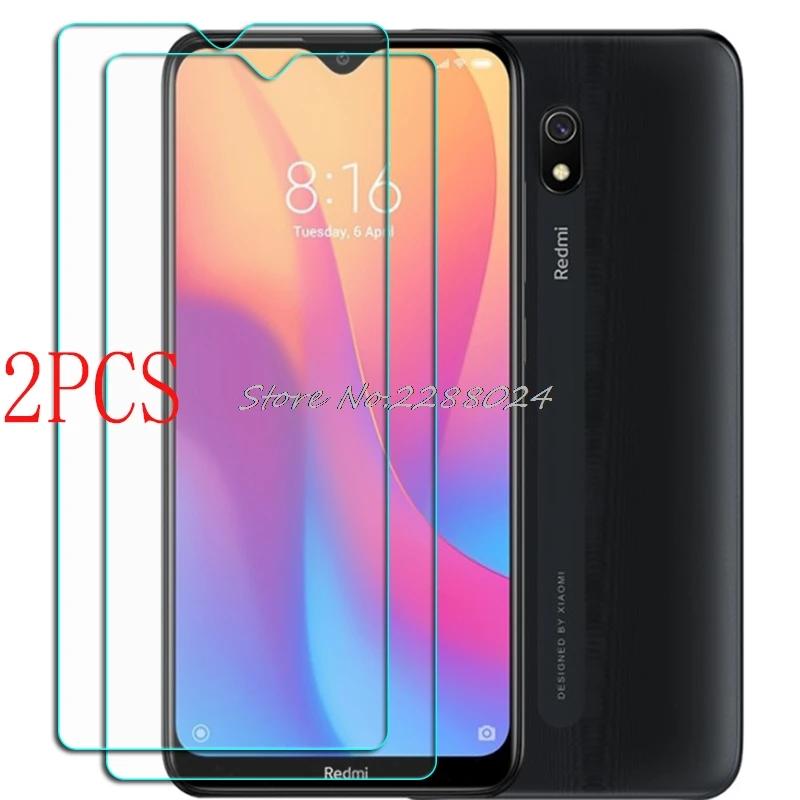 2PCS Xiaomi Redmi 8A Dual Tempered Glass Protective FOR  Redmi 8A Pro  6.22