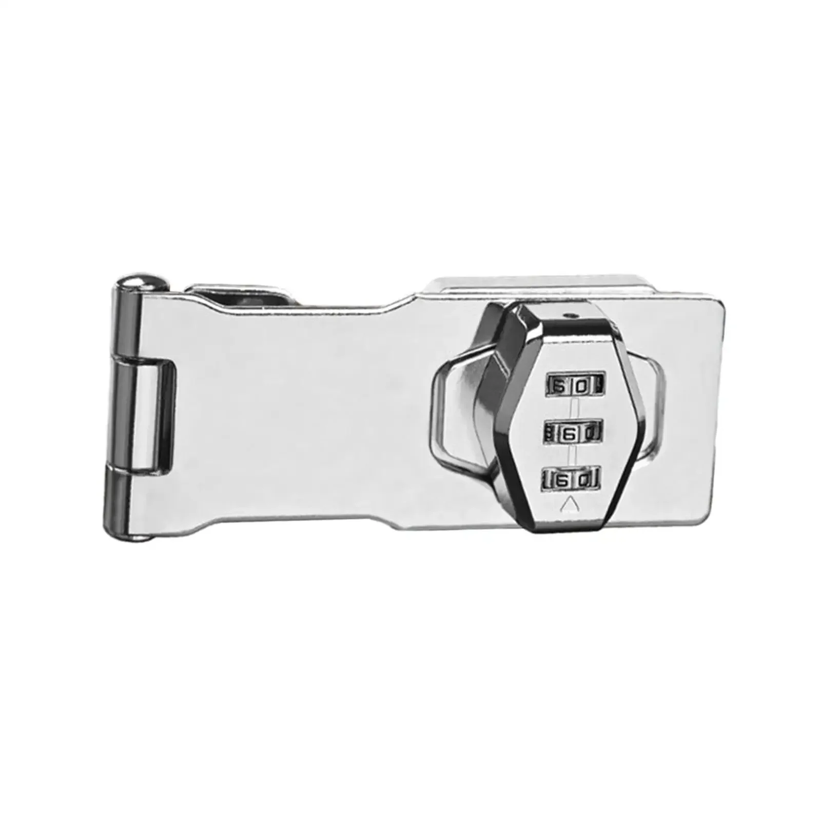 Mechanical Password Lock Household Password Lock Rotary Hasp Locks Keyless for Garden Interior Mailbox Bathroom Pet Doors