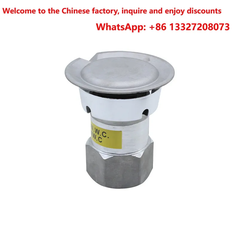 Vacuum pressure valve DN50 breathable cap QPW vacuum pressure valve