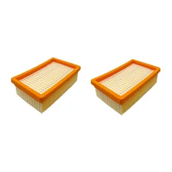 Piezas de Repuesto de filtro de aspiradora de renovación Premium, Compatible con Karcher WD 4 Car Premium / WD 5 P Premium / WD 6 P