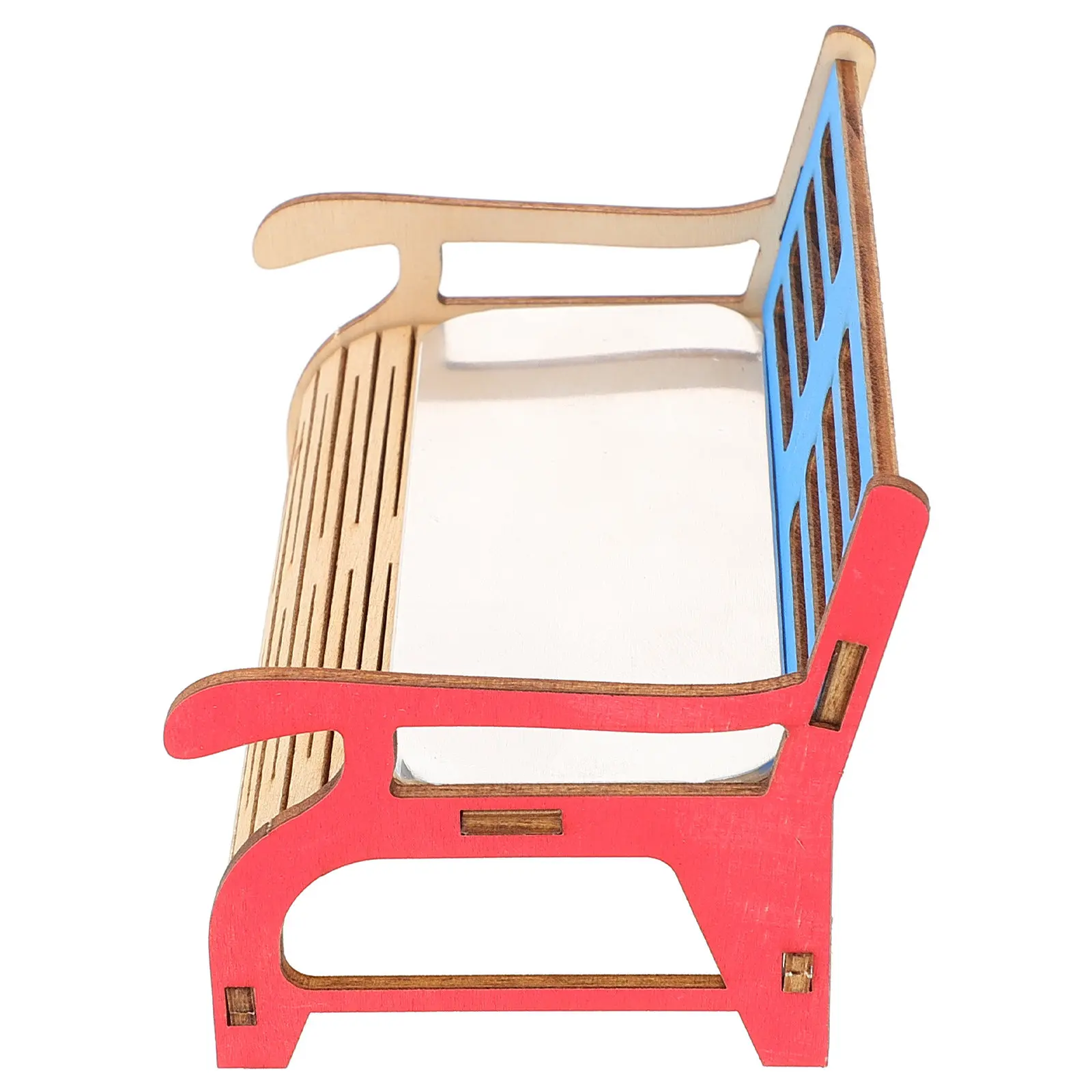 Hamster Hideout Wooden Sofa Platform Multi Function Pet Climbing Frame Stool for Guinea Pigs Rabbits Squirrels Chinchillas