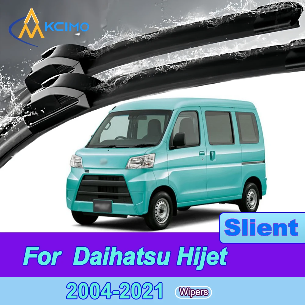 

Quiet Beam Wiper Blades 2pcs Windscreen Window Car Accessories For Daihatsu Hijet S320, S321, S330, S331, S500, S510 2004-2021