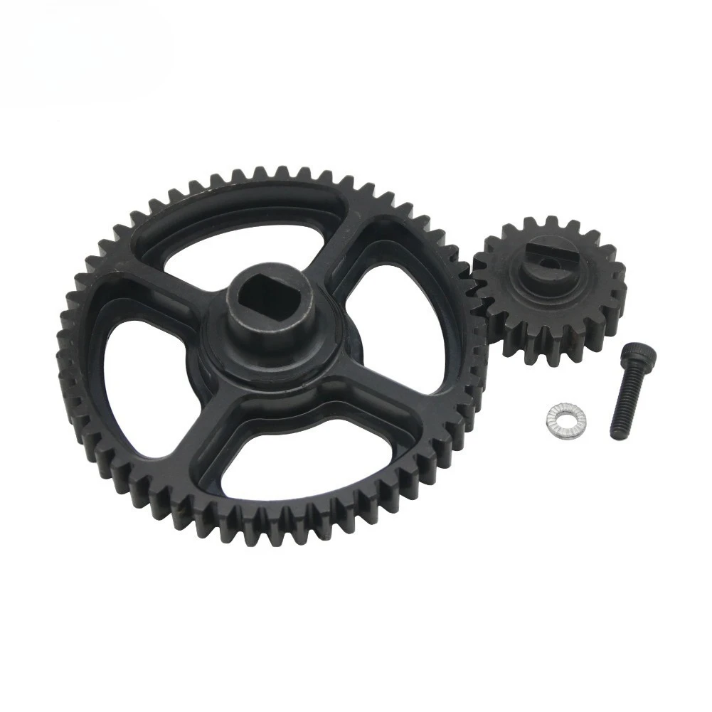 

New Hollow Metal Gear 55T 19T FOR 1/5 Hpi Rovan Kingmotor Rofun Baja 5b 5t 5sc Buggy 2.0 Parts