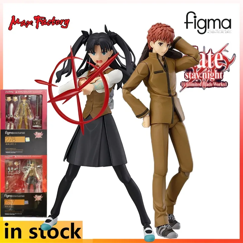 

Max Factory Figma Finished Product Movable Exquisite Doll Fate Night Unlimited Sword System Anime Toys Festival Gift for Boys