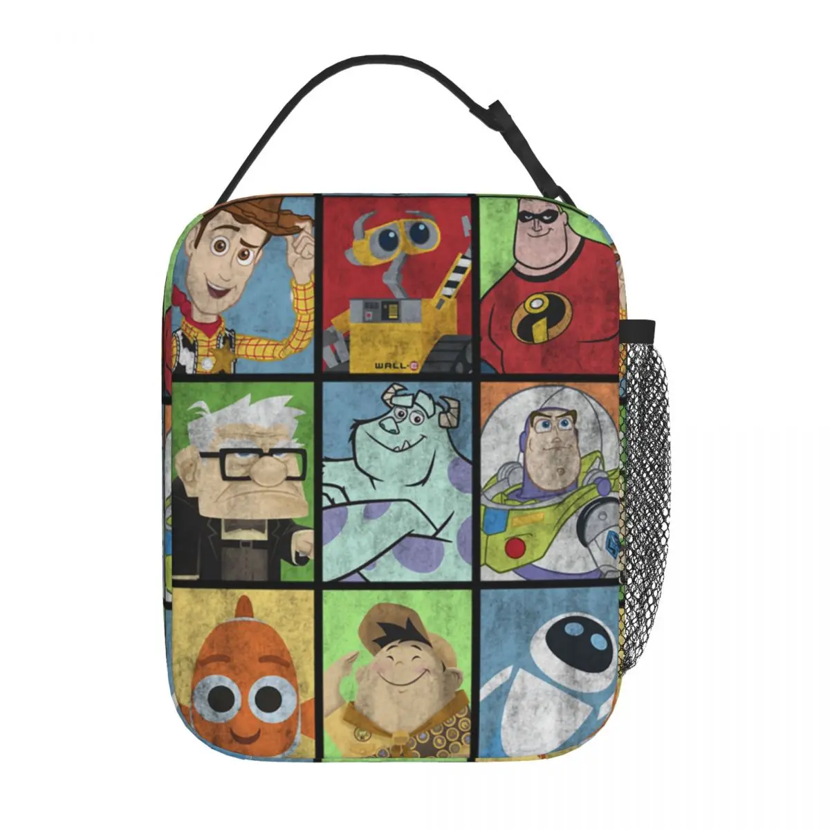 Pixar Panels Toy Story Insulated Lunch Bag Thermal Bag Reusable Buzz Lightyear High Capacity Tote Lunch Box Food Handbags Beach