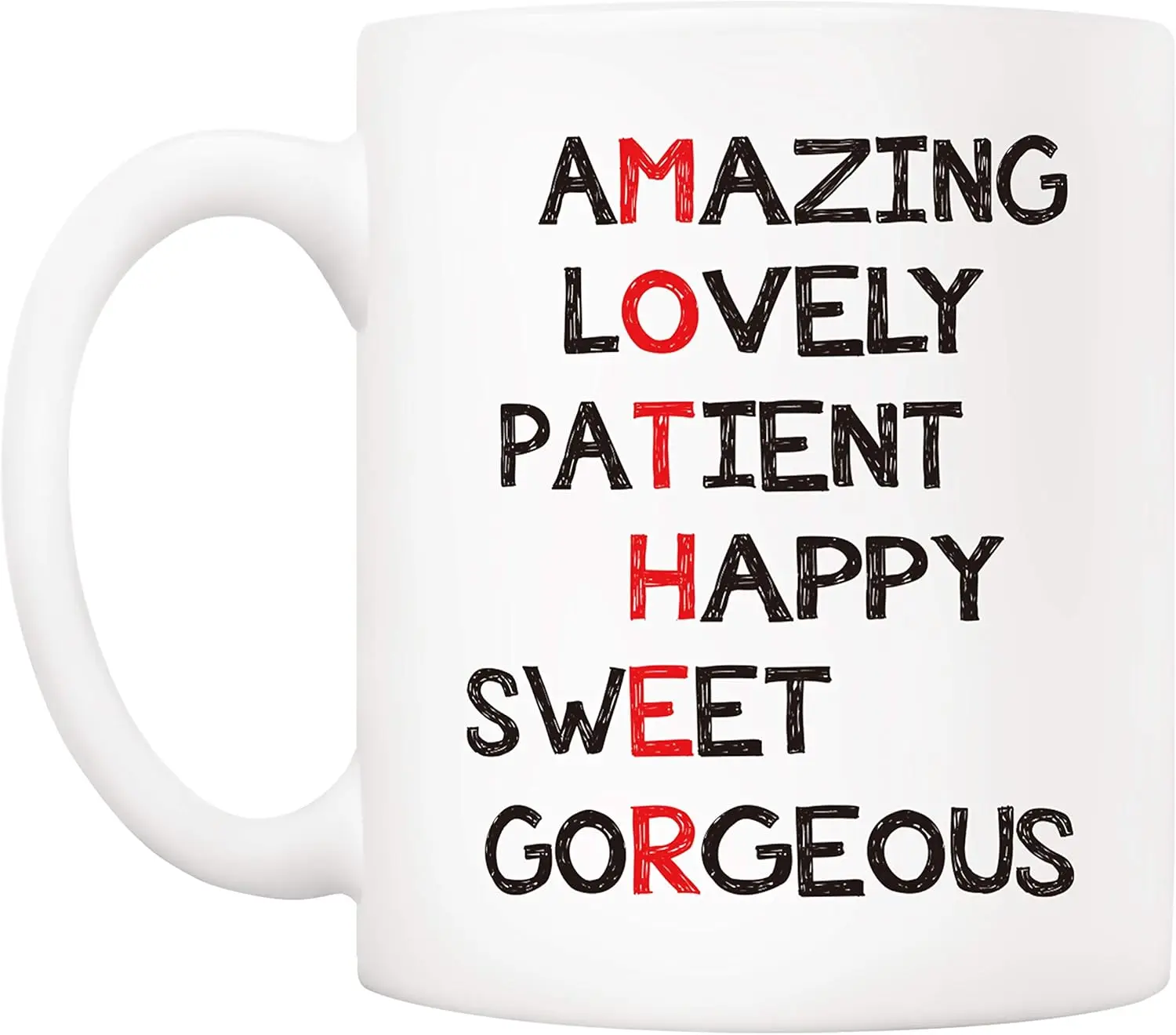 Funny coffee mug, best Mother's Day gift for mom, kids, daughter, son and child, novelty ceramic mug for mother, women and her