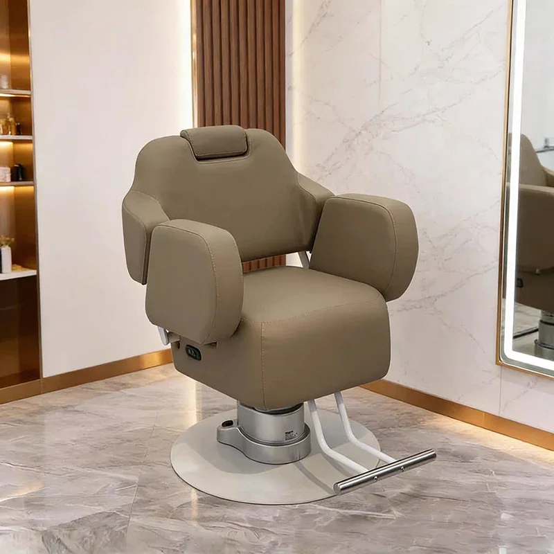 &Barber Chair Hairdressing Salon Complete Furniture Manicurist Chairs Beauty Men's Shaving Silla Barberia Auxiliary Tattoo