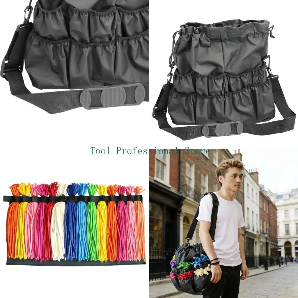 57QF Balloon Bag Portable Workbag Multifunctional Balloon Tool Bag Gift