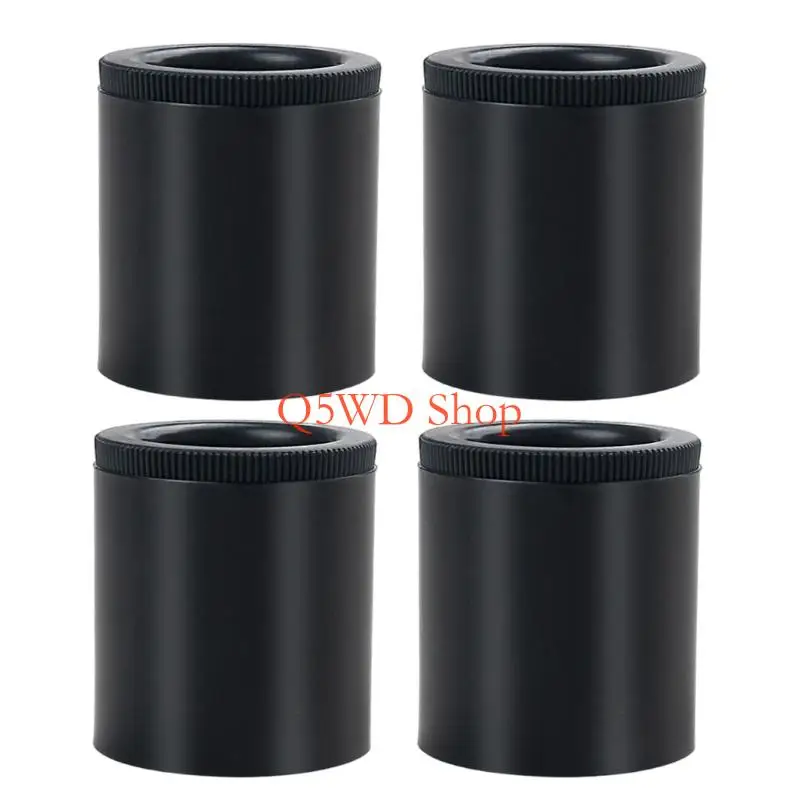 Q5WD Pack of 4 Plastic Furniture Levelers Not Marring Base for Home Office Use