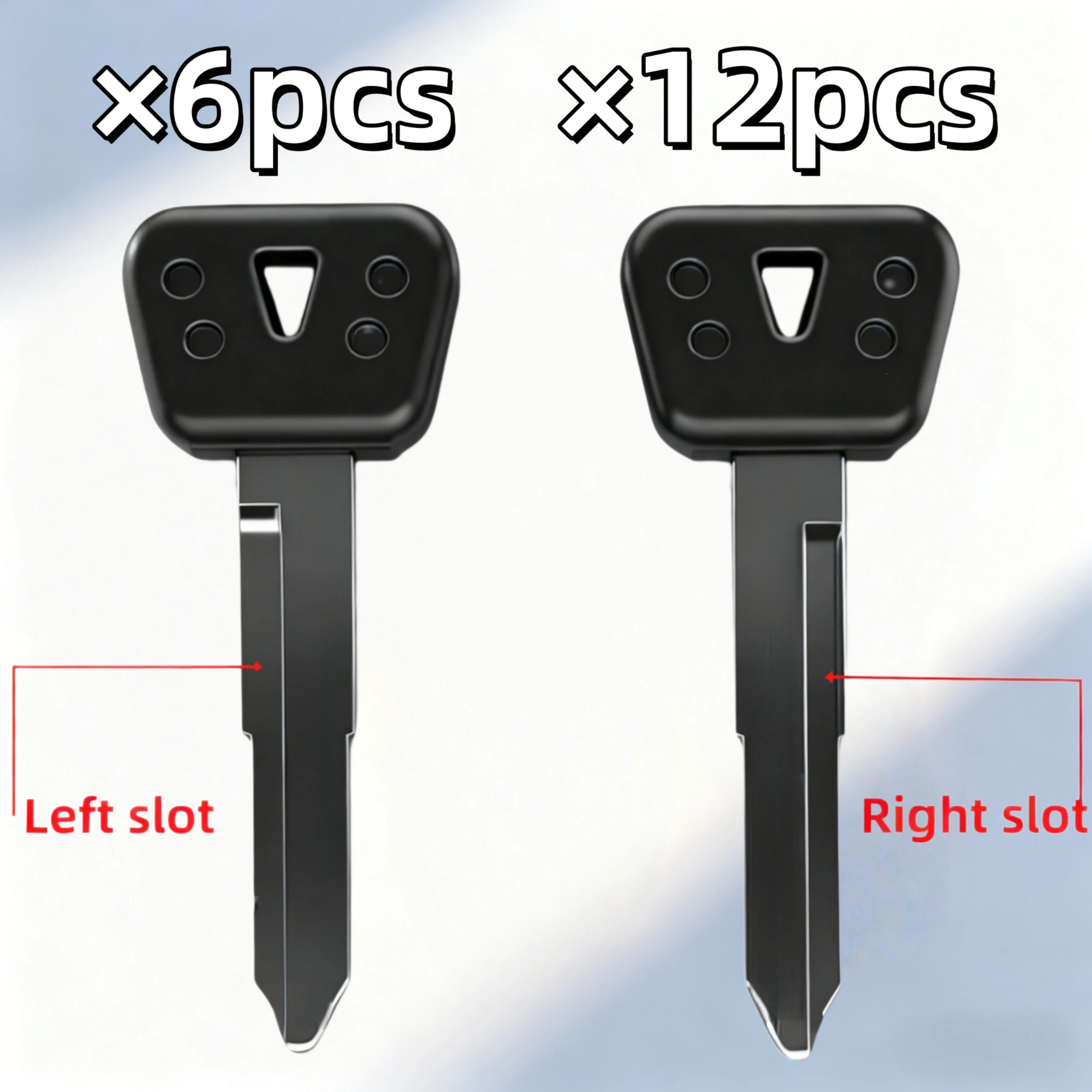 

Комплект из 6 или 12 необработанных ключей для мотоциклов Yamaha (модели SVS400, XJR1200, FJR1300, R1, R6, FZ1, FZ4, FZ6, FZ8, S, N, XJR400, XJ6, FZR400, SR400)