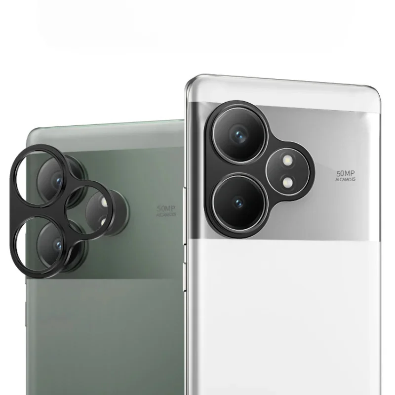 Alumínio Alloy Camera Lens Protector Film, Capa de metal para Realme GT 6T, GT6T, GT6 SE, GT Neo6 SE
