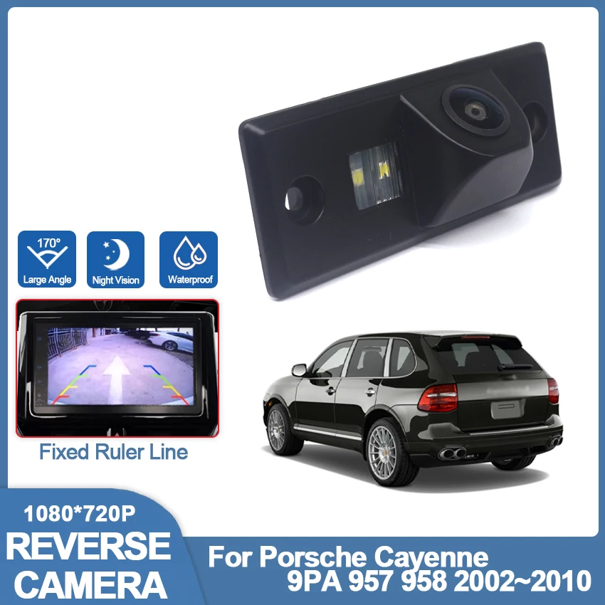 

Reverse Backup HD CCD Car Rearview Parking Rear View Camera Night Vision For Porsche Cayenne 9PA 957 958 957 958 1955~2010