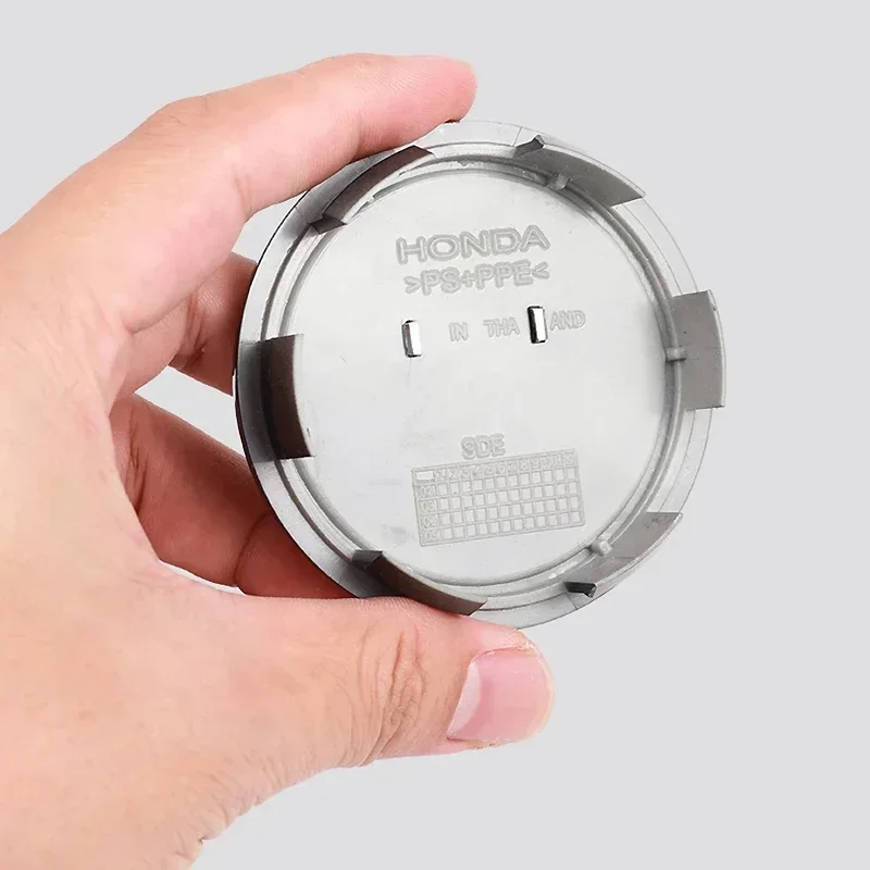 4 قطعة/المجموعة 69 مللي متر 58 مللي متر سيارة عجلة مركز محور قبعات الحافات غطاء شعار لهوندا سيفيك أكورد صالح CRV جاز أوديسي انسايت ليجند HRV