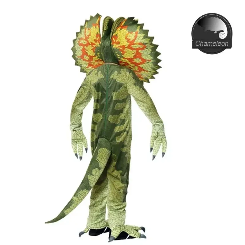 Bear's Den Spinosaurus Costumes Boys Girls Triceratops Cosplay Set Children Jumpsuit Halloween Carnival Props Purim Pa New 2025