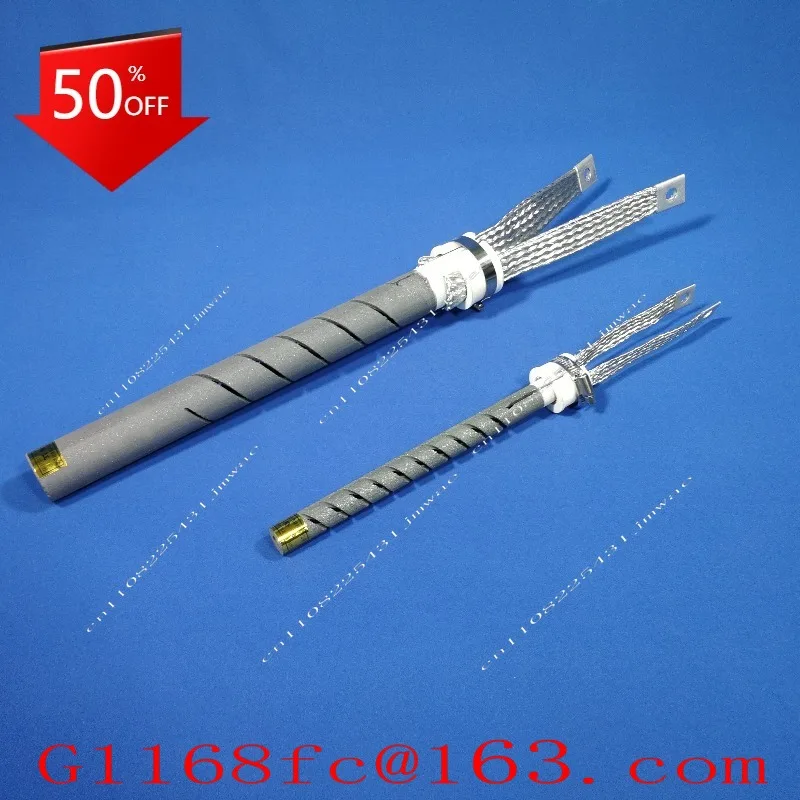 Diameter 16-45SIC Single and Double Thread Silicon Carbide Rod High-temperature Resistant Spiral Heating Tube