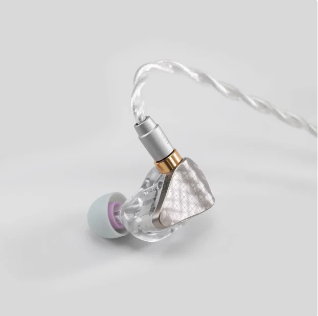 DDHiFi Surface E14D Headphones In Ear wired Music Monitoring Earphones 1DD+4BA Hybrid Unit HIFI IEM DJ Stage headset 4.4mm plug