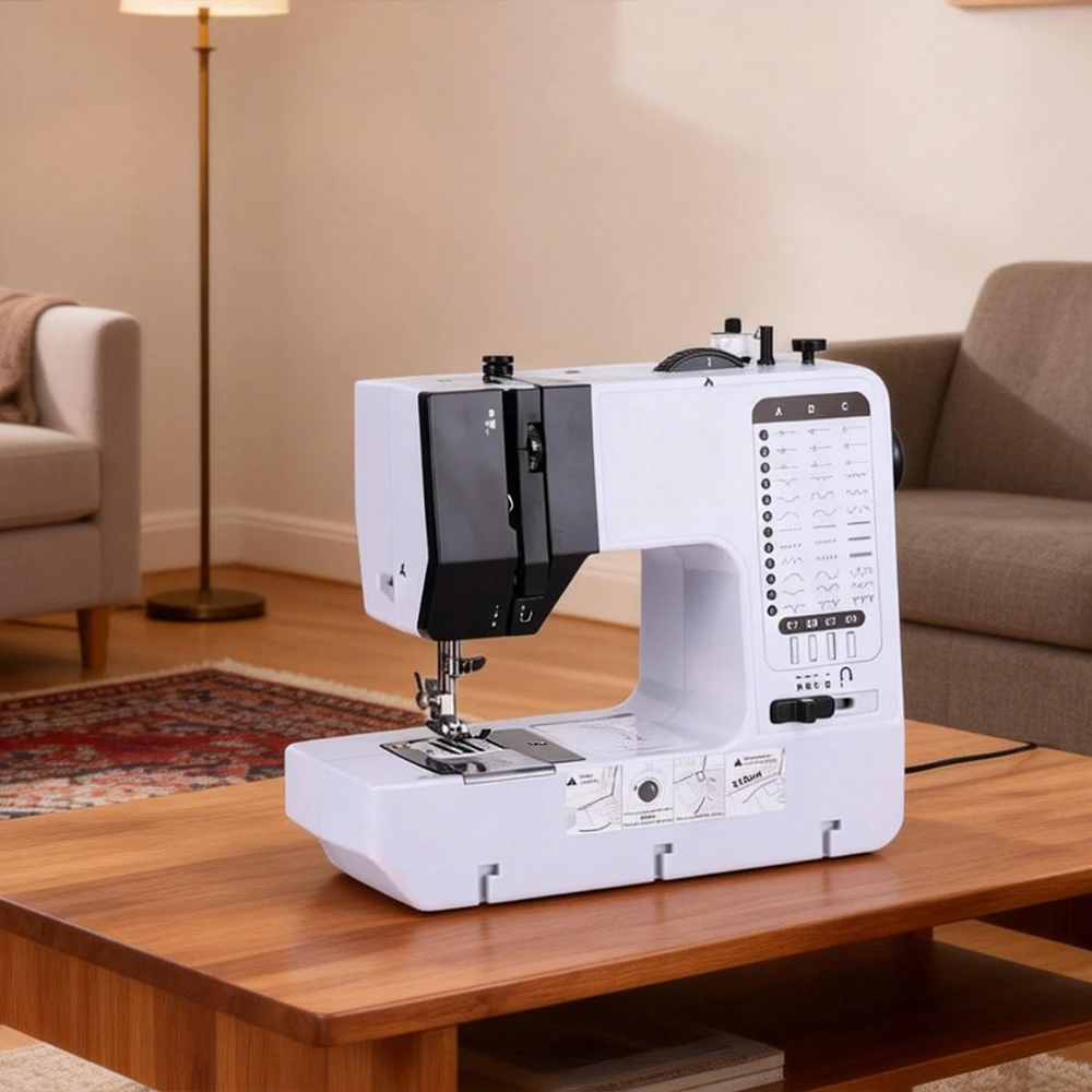 

Портативная мини-удобная сменная прижимная лапка, 38 стежков, швейная машина, электрическая оверлочная кнопка запуска вязания с педалью