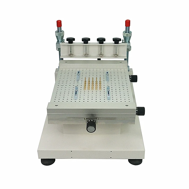 Solder Paste Printer Silkscreen Printing Machine High Precision SMT Screen Printer Single Double-sided Circuit Board Paste