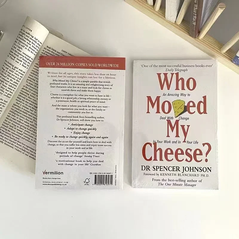 Who Moved My Cheese Version anglaise du roman, livre de lecture pour enfants, apprentissage de l'anglais, nettoyage des langues