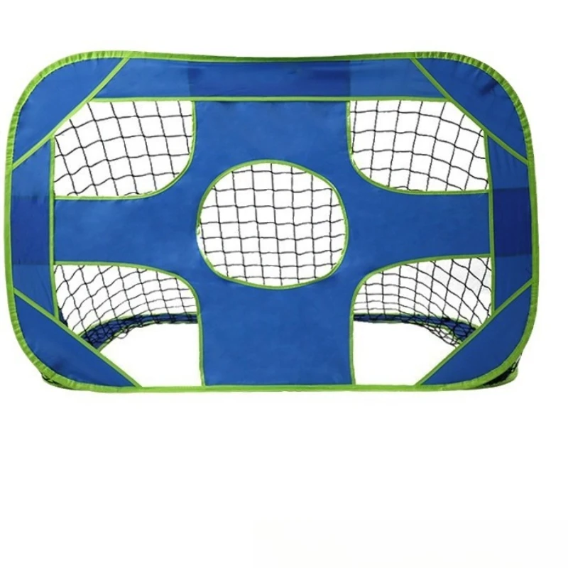 

Children's football goal portable home indoor movable folding grid simple outdoor training net outdoor goal