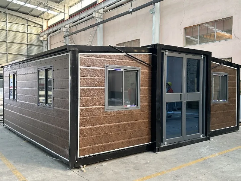 Customized Innovative Prefab Home Two Story Design 20ft Sandwich Panel Knockdown Villa Modern Living Hot