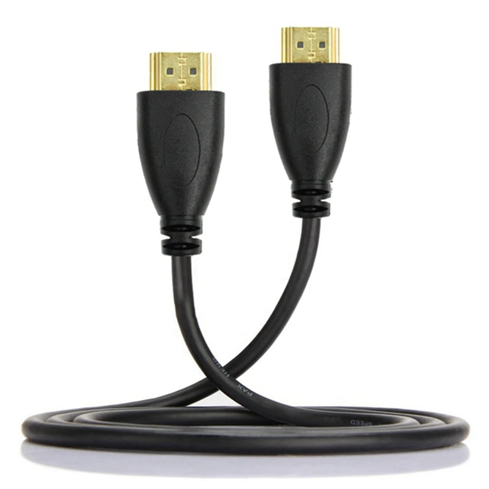 HD Cable HD to HDMI Cable HD 1.4 3D 1080P Video Cable for HDTV Xbox PS3 Laptop Projector 0.5m 1m 1.5m 2m 3m 5m