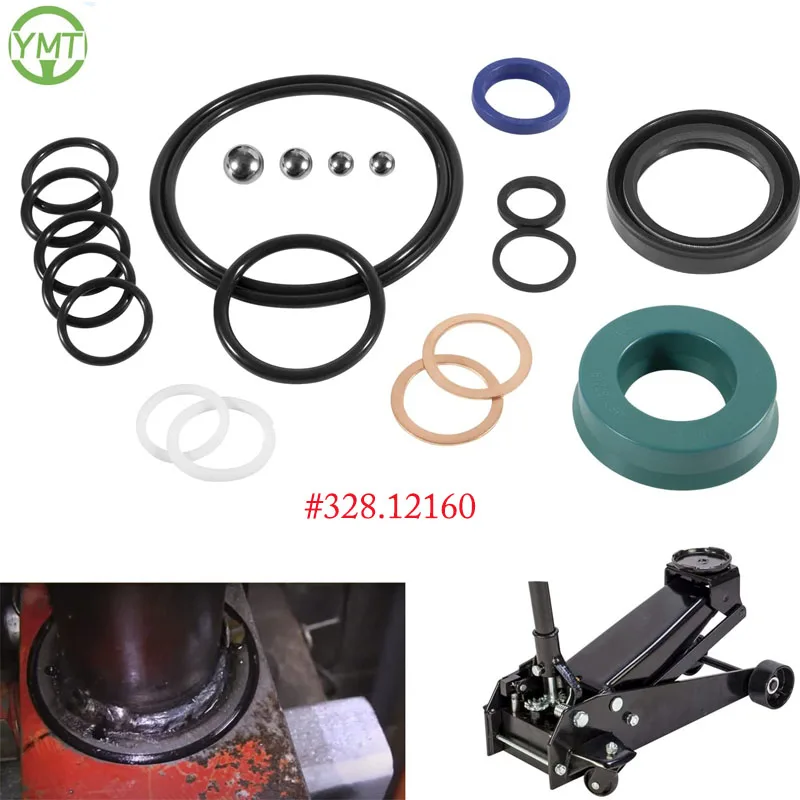 Seal Replacement Kit Fit for 2 Ton - Floor Jack Model NO. 328.12160 Sears Craftsman Quality Replacement Parts for Repairs