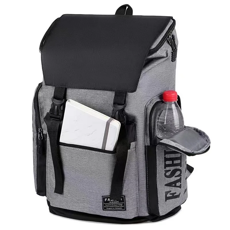 Large Capacity Backpack - Unisex School Bag for Men & Women, Durable Travel Backpack for Outdoor Activities