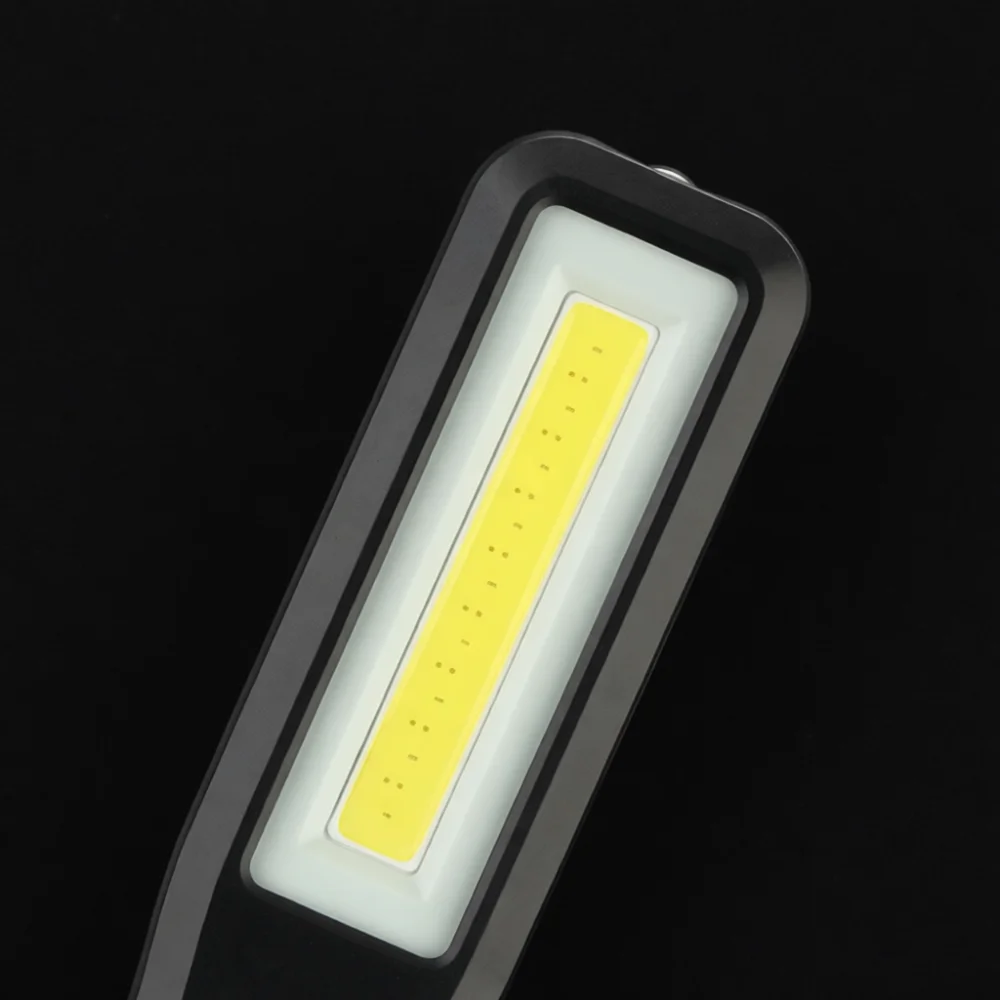 Portable LED Work Light COB Rechargeable Flashlight Magnetic Base Inspection Lamp For Automotive Repair Outdoor Camping