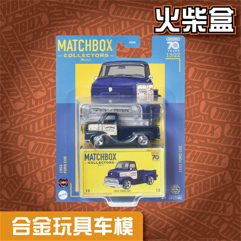 

Сварочная коробка 1:64 1953 коллекция FORD COE из литого сплава, модель украшения для автомобиля