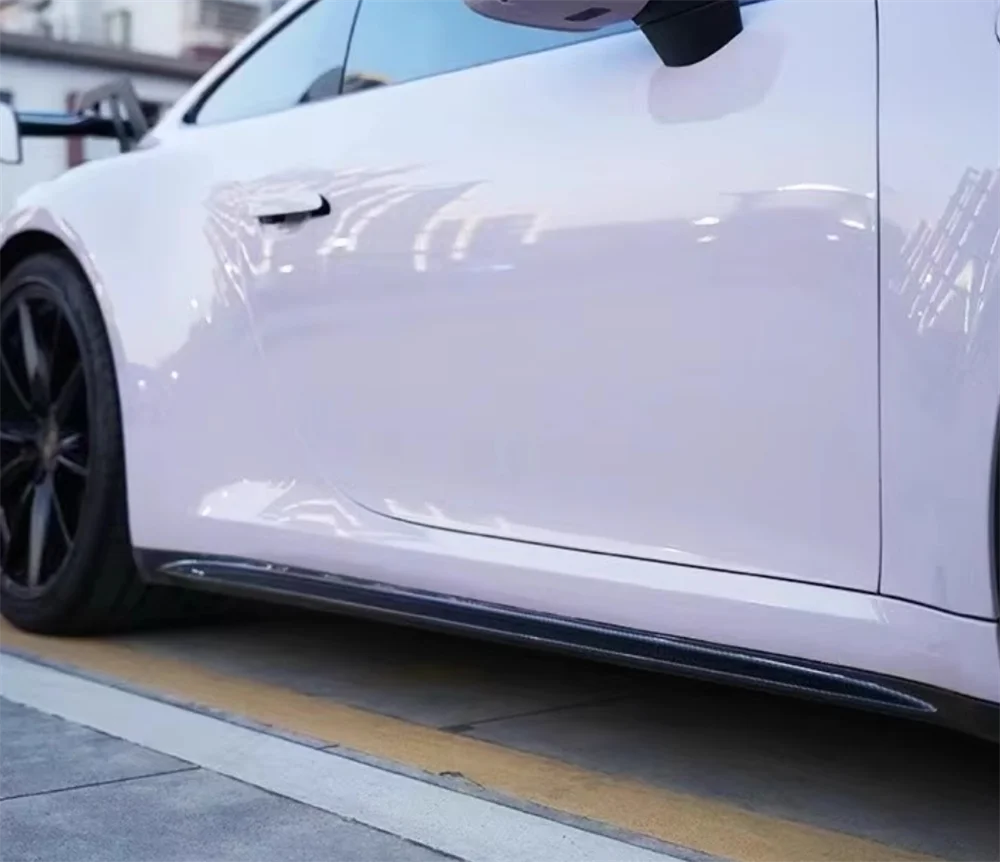 Genuine Carbon Fiber Body Kit for 992 911 GT3 Style Side Skirts and Targa Body Parts