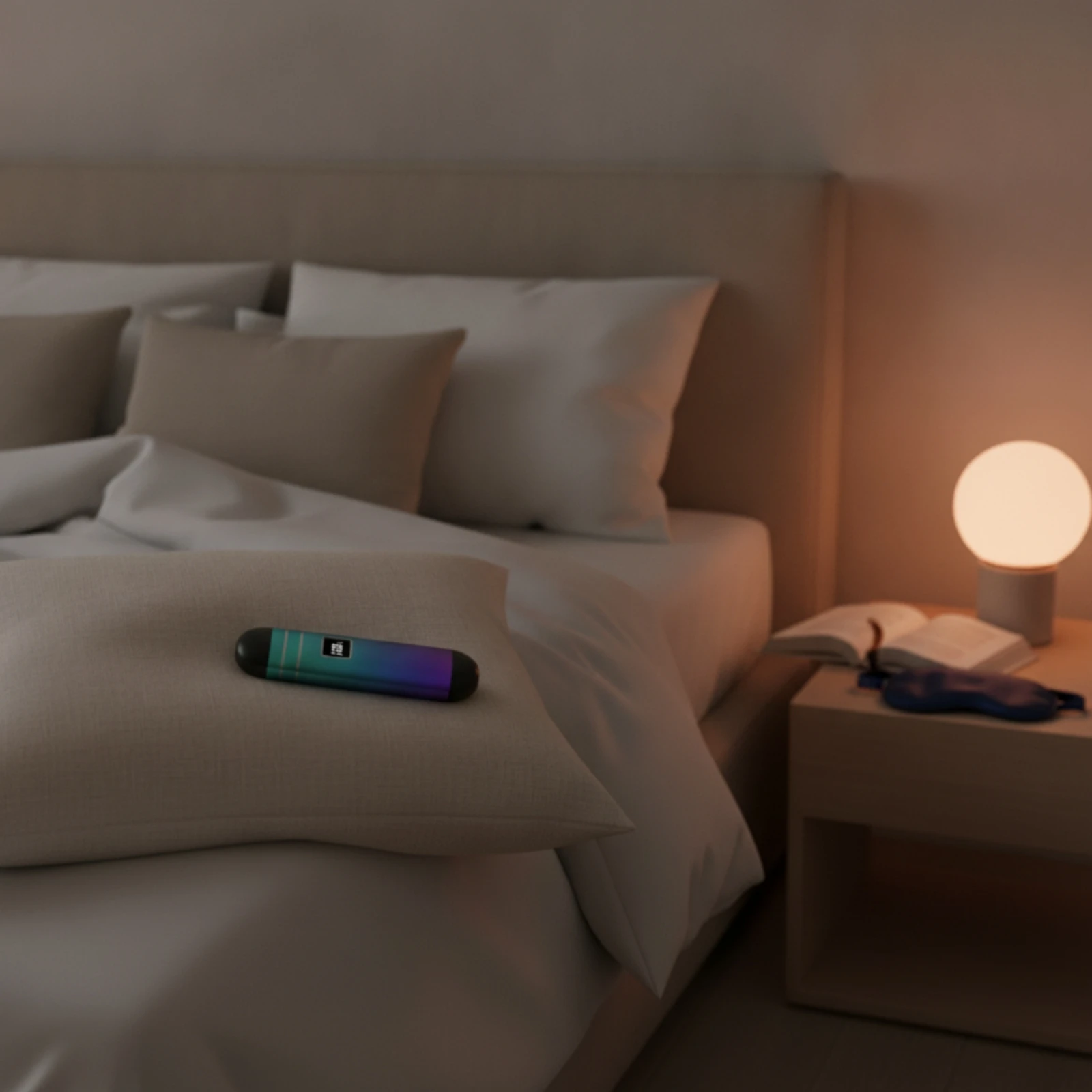 Bone Conduction Sleep Speaker 32G Storage Bluetooth Sleep Speaker Audio Device TF Card Playback Timed Shutoff