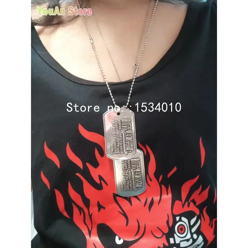 

Джонни Серебрянх Косплей Ожерелье Опора