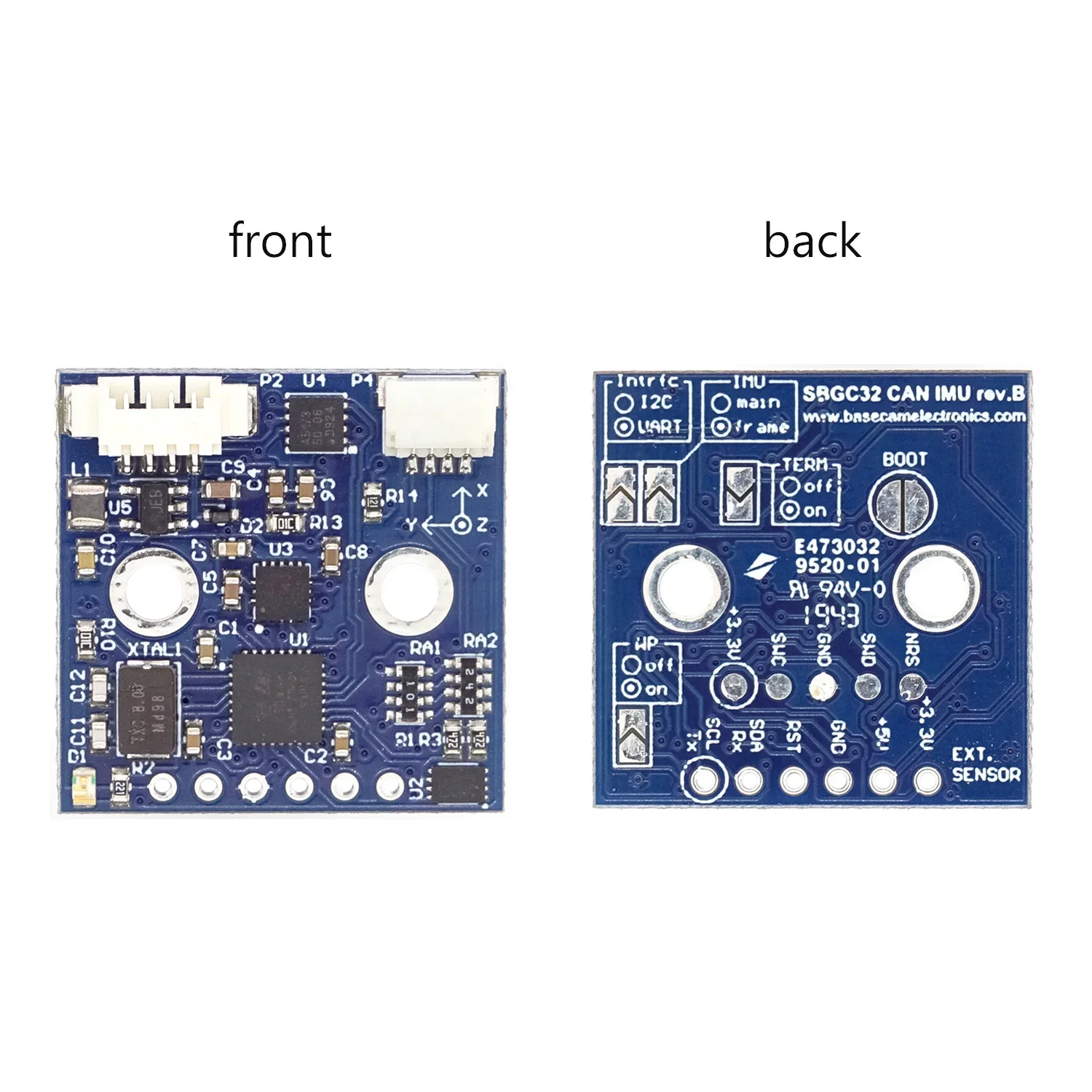 Gimbal Controller System Sensor, 3 Driver e cabo para estabilização do cardan de 3 eixos, 32 Bit