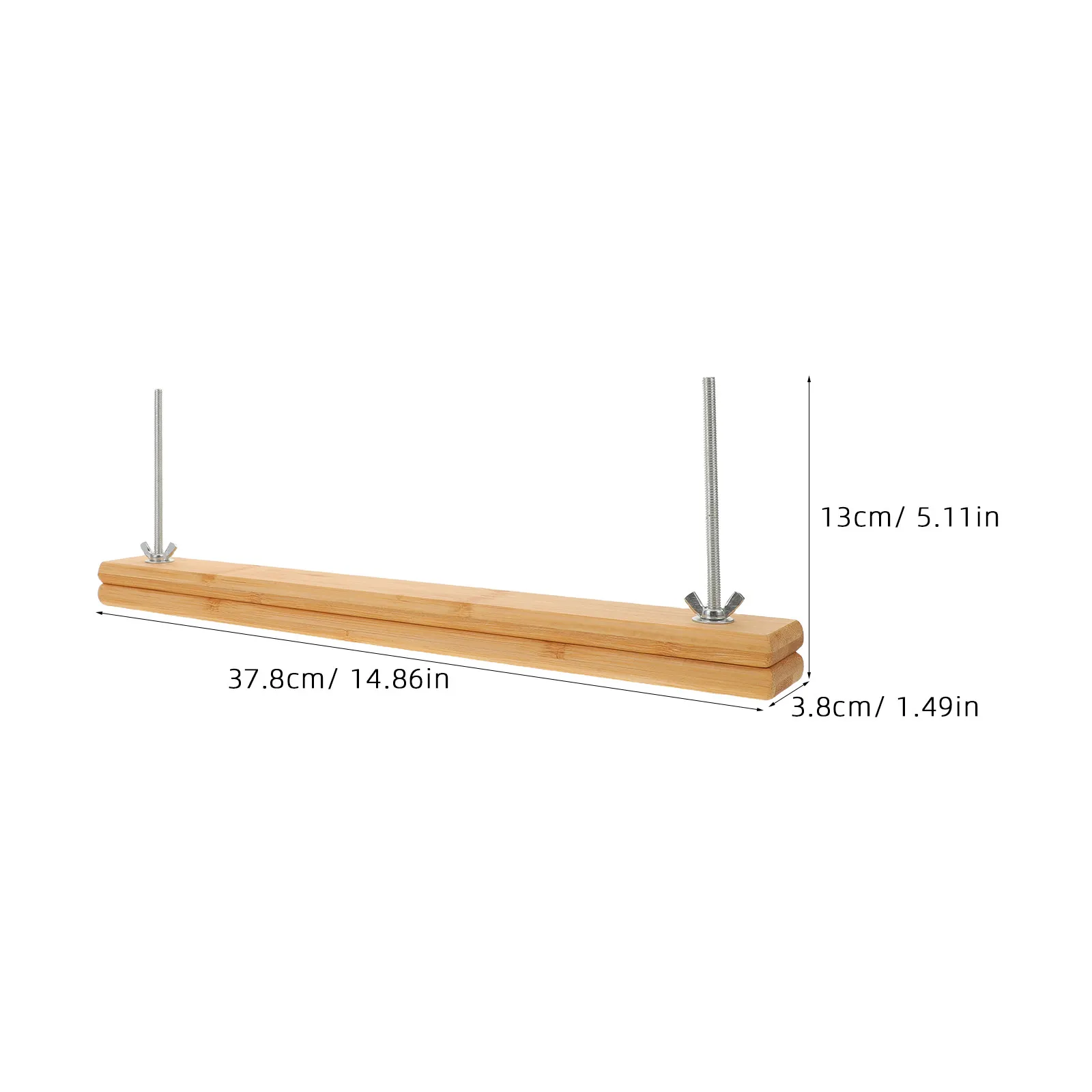 1Set Wood Bookbinding Binding Holder Tool Screw Press Bookbinding Clamp Precision Press Board for Hand Book Making