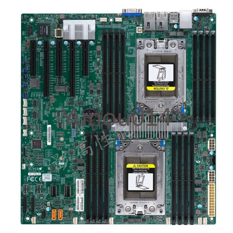 H11DSi-NT-Compatible with 2x Amd Epyc 7302 CPU, 4x32GB, 2666MHz Ram Supermicro