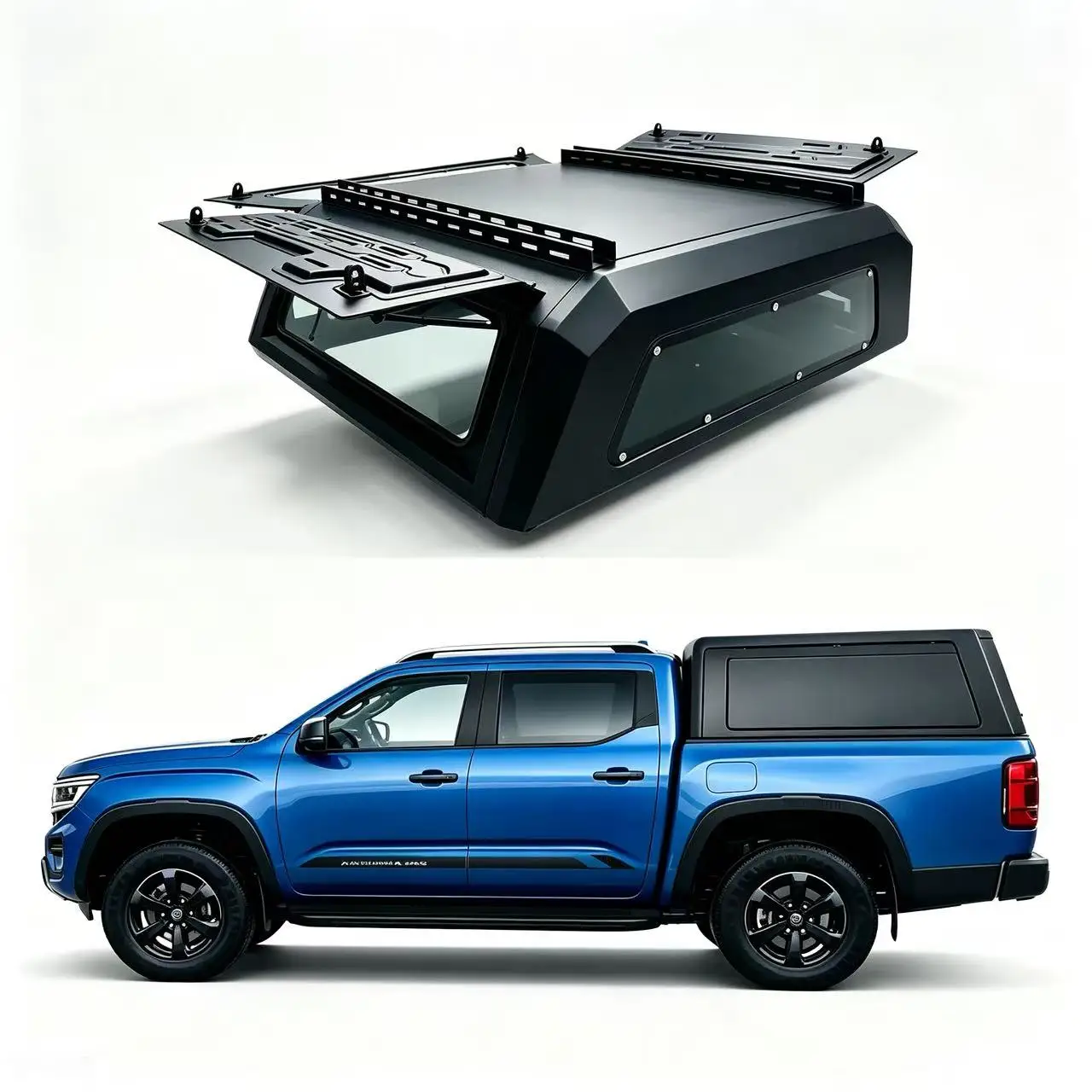 Corrosion Resistant Material Truck Canopy 4WD Canopy For Volkswagen Amarok Offroad Adventure Long Lifespan