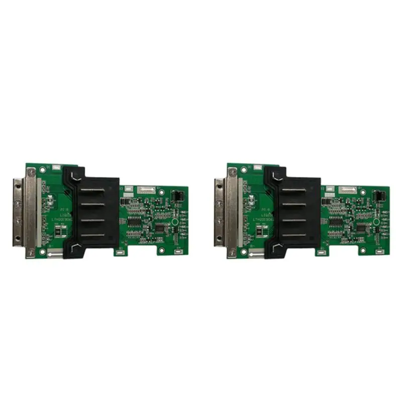 B84B-2X Li- Battery Case PCB Charging Protection Circuit Board Label Box For AEG RIDGID 18V 3.0Ah 9.0Ah