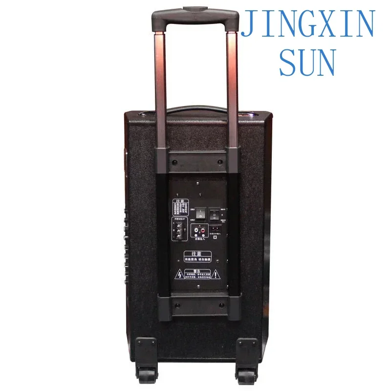 Upgrade T-15 Speaker Square Dance Promotion Speaker Outdoor Pull Rod Roadshow Battery High Power Instrument Audio