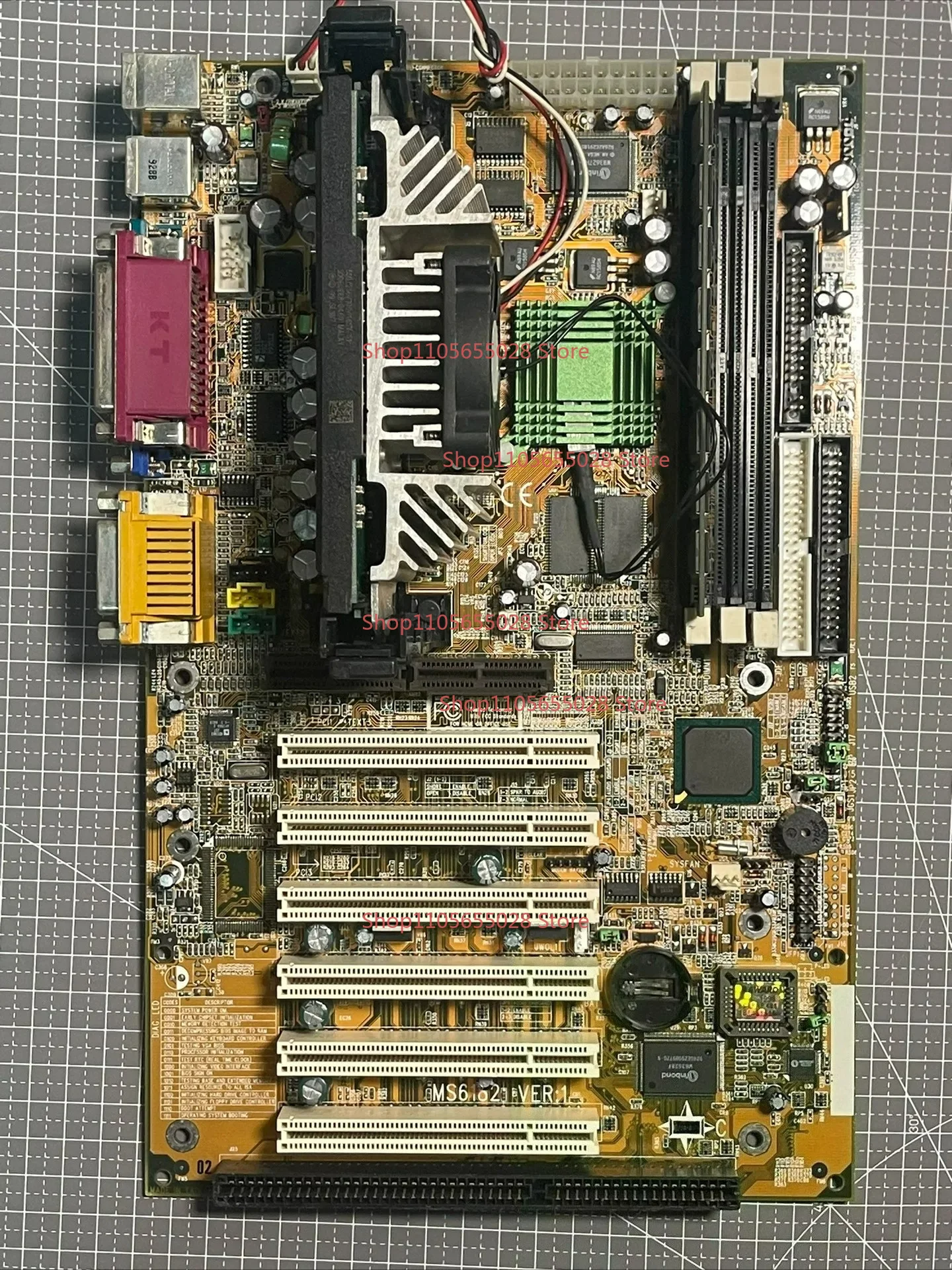 For MSI MS-6182 main board intel 810E computer main board slot1 interface cpu
