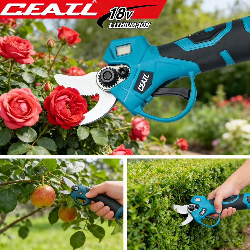 

202618v for Makita Battery Pruning Shears Professional Brushless Electric Scissors Tree Branch Pruner Electric Garden Scissors